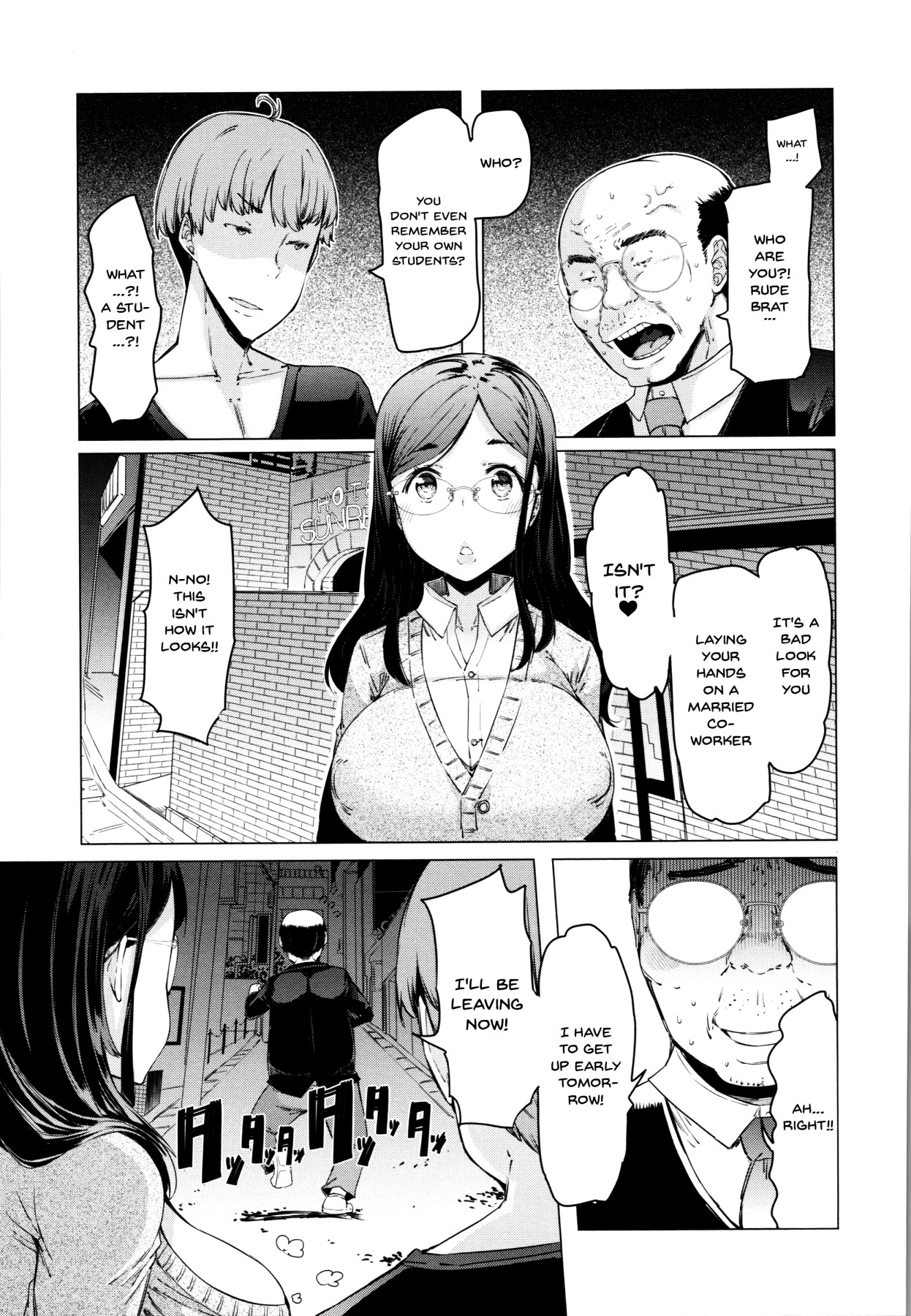 Hentai Manga Comic-These Housewives Are Too Lewd I Can't Help It!-Chapter 3-7